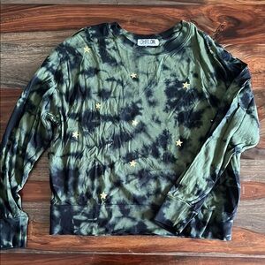 CHRLDR Green Crew Neck Long Sleeve Sweatshirt